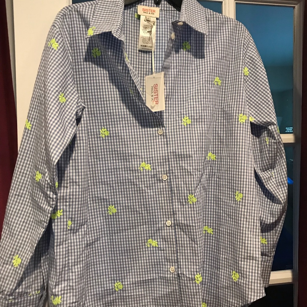 Paul & Joe Sister shirt size L NWT